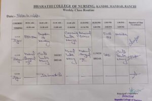 time-table